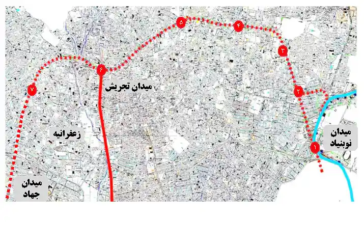 خط 3 مترو تهران